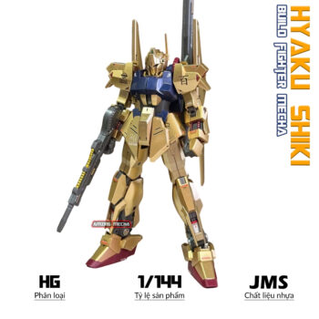 HG 1/144 HYAKU SHIKI (CHAMPAGNE GOLD COATING VER.)