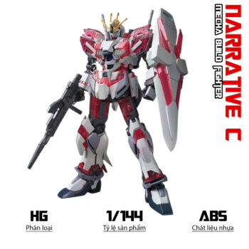 HG 1/144 RX-9/C NARRATIVE C-PACKS