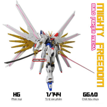 HG 1/144 MIGHTY STRIKE FREEDOM