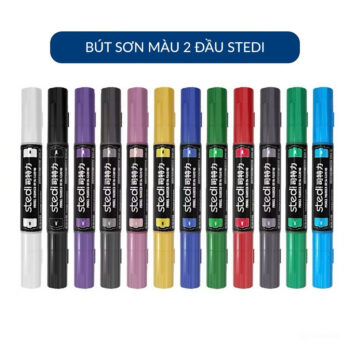 BÚT SƠN MÀU 2 ĐẦU STEDI