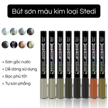 BÚT SƠN MÀU KIM LOẠI STEDI