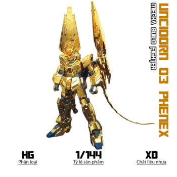HG 1/144 GUNDAM UNICORN 03 PHENEX NARRATIVE (UNICORN MODE)