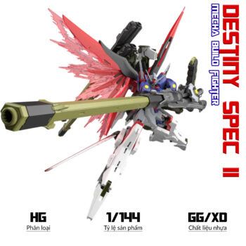 HG 1/144 DESTINY SPEC II & ZEUS SILHOUETE