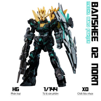 HG 1/144 UNICORN BANSHEE 02 NORN (FINAL BATTLE VER)