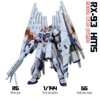 RG 1/144 RX-93 NU FIGHTER WITH HMS