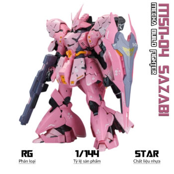RG 1/144 MSN-04 SAZABI SAKURA CUSTOM