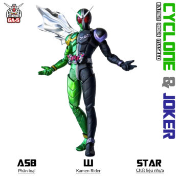 KAMEN RIDER DOUBLE W CYCLONE & JOKER