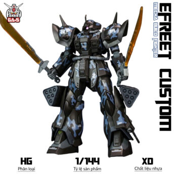 HG 1/144 EFREET CUSTOM MIDNIGHT