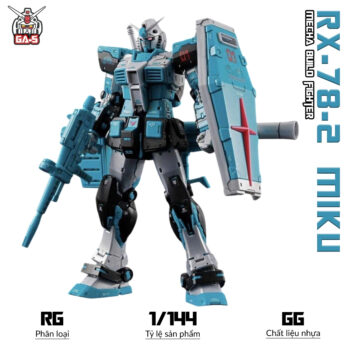RG 1/144 GUNDAM RX-78-2 MIKU HATSUNE VER 2.0