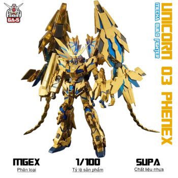 SUPA MGEX1/100 UNICORN 03 PHENEX - Mô hình thường