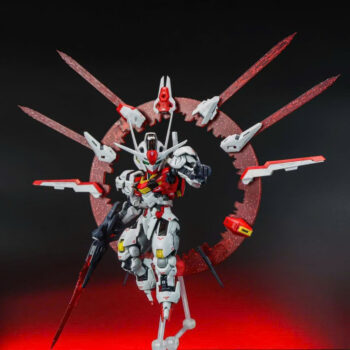 Alternative view of MGSD AERIAL CIRCLE EFFECT CUSTOM RED